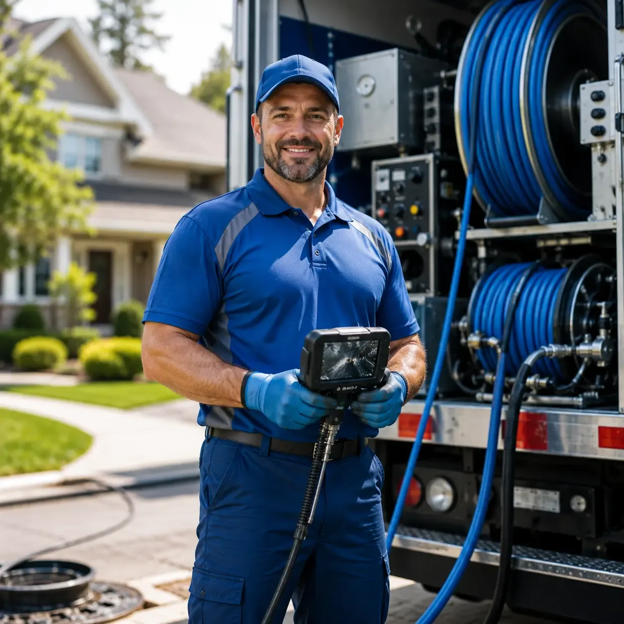 Local outdoor drain cleaning specialists in Blue Springs, MS